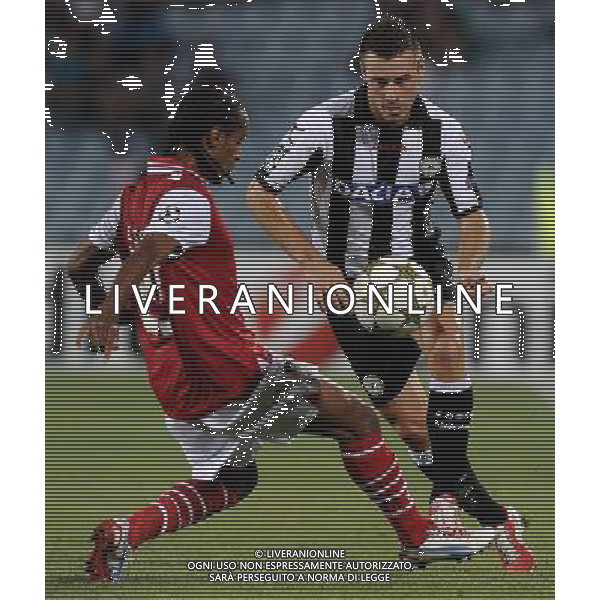 UEFA Champions League 2012/2013 Terzo Turno Preliminare Udine - 28.08.2012 Udinese-Sporting Braga Nella Foto:Pasquale Giovanni /Ph.Vitez-Ag. Aldo Liverani