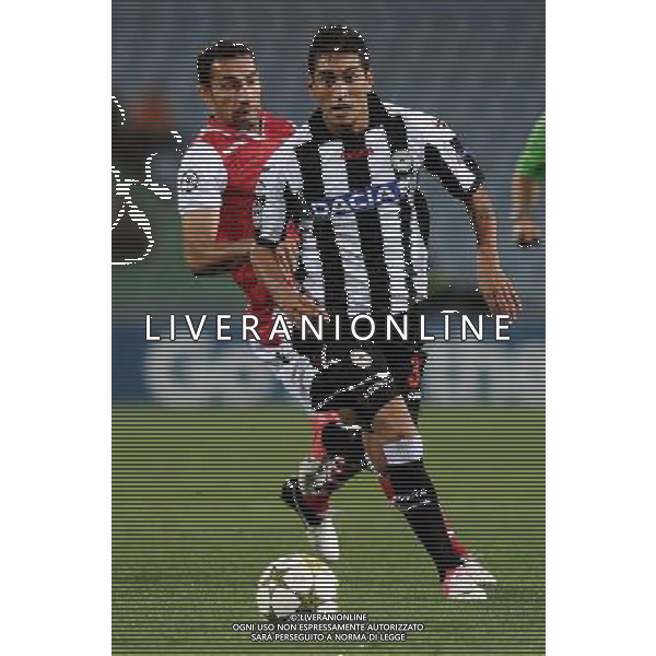 UEFA Champions League 2012/2013 Terzo Turno Preliminare Udine - 28.08.2012 Udinese-Sporting Braga Nella Foto:Pereyra Roberto /Ph.Vitez-Ag. Aldo Liverani