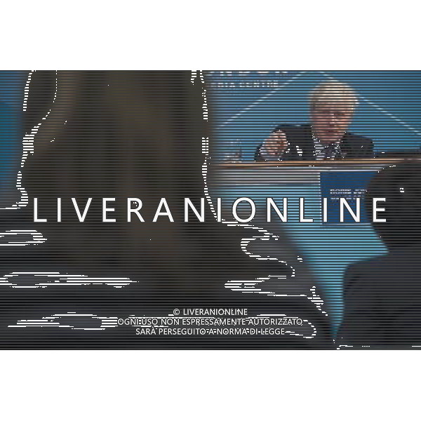 Mayor of London, Mr Boris Johnson speaks during a press-conference on the Paralympic security and transport readiness at The London Media Centre. PHOTOSHOT/AG ALDO LIVERANI SAS ITALY ONLY -