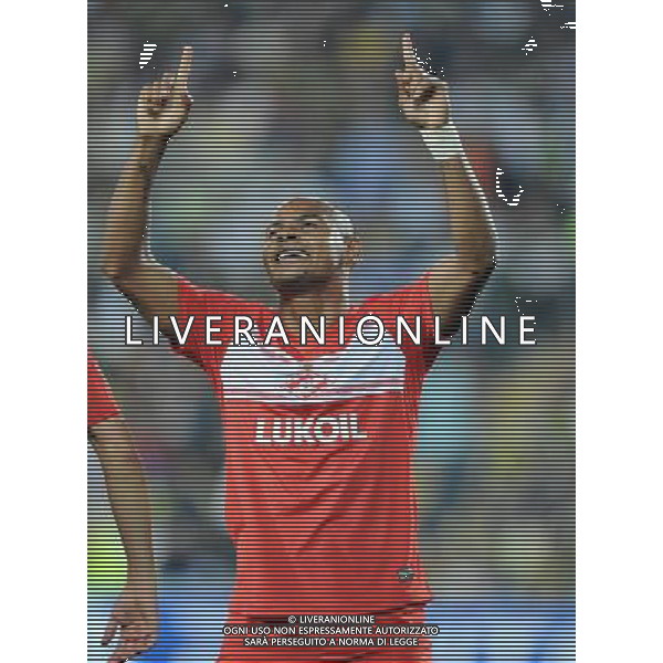 Champions League play off match between Fenerbahce and Spartak Moscow at Sukru Saracoglu Stadium in Istanbul, Turkey on 2012/08/29 Match Scored: Fenerbahce 1 - Spartak Moscow 1 Pictured: Ariclenes Da Silva Ferreira ( Ari ) of Spartak Moscow. PHOTOSHOT/AG ALDO LIVERANI SAS - ITALY ONLY -