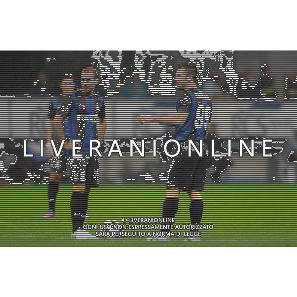 MILANO, 30-08-2012 / å©FOTO GIORGIO RAVEZZANI PRELIMINARE EUROPA LEAGUE INTER-VASLUI NELLA FOTO: PLACIO-CASSANO /AG ALDO LIVERANI SAS