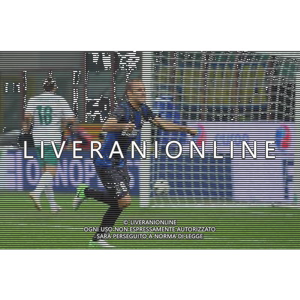 MILANO, 30-08-2012 / Â©FOTO GIORGIO RAVEZZANI PRELIMINARE EUROPA LEAGUE INTER-VASLUI NELLA FOTO: ESULTANZA RODRIGO PALACIO Ag. Aldo Liverani
