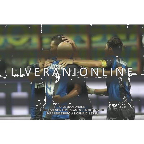 MILANO, 30-08-2012 / PRELIMINARE EUROPA LEAGUE INTER-VASLUI NELLA FOTO: ESULTANZA INTER /AG ALDO LIVERANI SAS