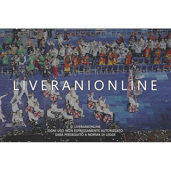 Performers in the Olympic Stadium during the opening ceremony of the London 2012 Paralympic Games, London, Britain, 29 August 2012. The London 2012 Paralympic Games run through the closing ceremony on 09 September. /photoshot/AG ALDO LIVERANI SAS ITALY ONLY -