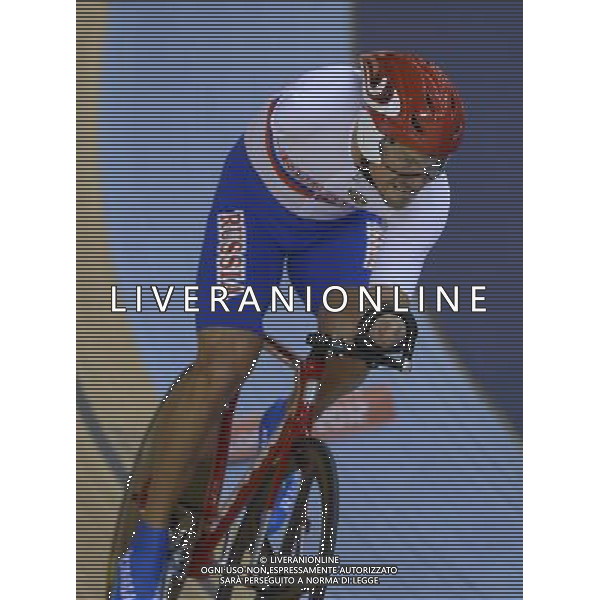 (120831) -- LONDON, Aug. 31, 2012 () -- Alexsey Obydennov of Russia competes during the men\'s individual C1-2-3 1km time trial of the Cycling Track event at London 2012 Paralympic Games in London, Aug. 30, 2012. (/Wu Wei) /photoshot/AG ALDO LIVERANI SAS ITALY ONLY -