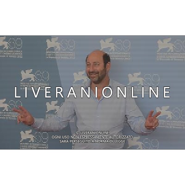 (120830) -- VENICE, Aug. 30, 2012 () -- French actor Kad Merad poses for photos at the photocall of \'Superstar\' at the 69th Venice International Film Festival in Venice, Italy, Aug. 30, 2012. (/Wang Qingqin) (zy) photoshot/AG ALDO LIVERANI SAS - ITALY ONLY -