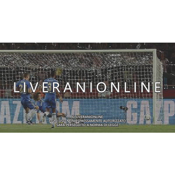 UEFA Supercup 2012 Montecarlo - 31.08.2012 Chelsea-Atletico Madrid Nella Foto:gol falcao /Ph.Vitez-Ag. Aldo Liverani