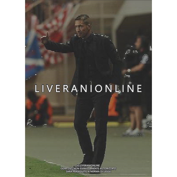 UEFA Supercup 2012 Montecarlo - 31.08.2012 Chelsea-Atletico Madrid Nella Foto:simeone /Ph.Vitez-Ag. Aldo Liverani