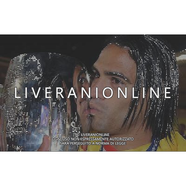 UEFA Supercup 2012 Montecarlo - 31.08.2012 Chelsea-Atletico Madrid Nella Foto:falcao con la coppa /Ph.Vitez-Ag. Aldo Liverani