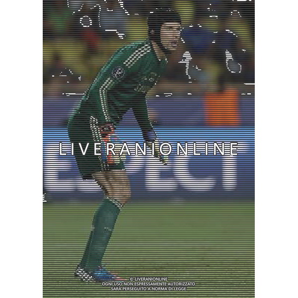 UEFA Supercup 2012 Montecarlo - 31.08.2012 Chelsea-Atletico Madrid Nella Foto:Cech Petr /Ph.Vitez-Ag. Aldo Liverani