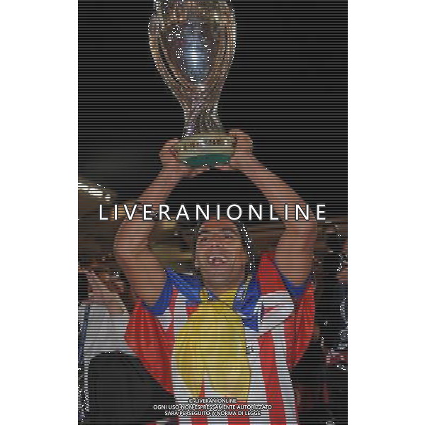 UEFA Supercup 2012 Montecarlo - 31.08.2012 Chelsea-Atletico Madrid Nella Foto:Falcao /Ph.Vitez-Ag. Aldo Liverani