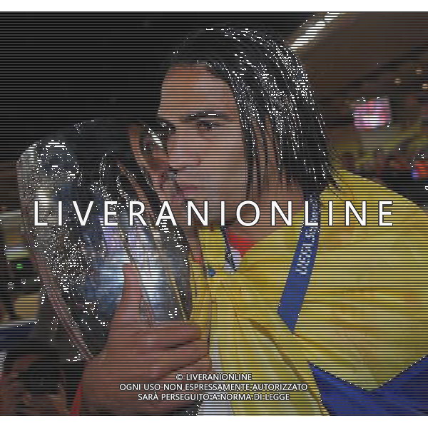 UEFA Supercup 2012 Montecarlo - 31.08.2012 Chelsea-Atletico Madrid Nella Foto:Falcao /Ph.Vitez-Ag. Aldo Liverani