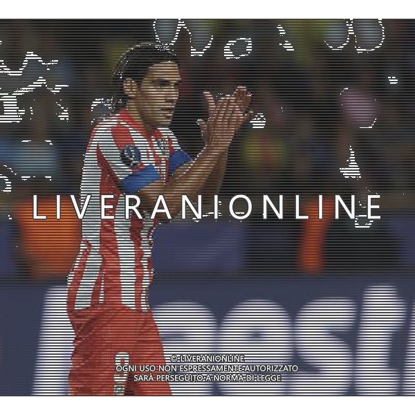 UEFA Supercup 2012 Montecarlo - 31.08.2012 Chelsea-Atletico Madrid Nella Foto:Falcao /Ph.Vitez-Ag. Aldo Liverani