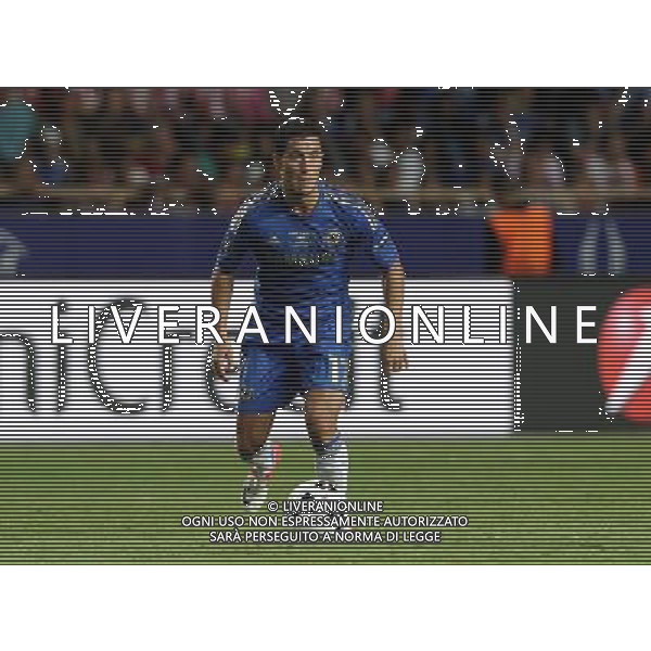 UEFA Supercup 2012 Montecarlo - 31.08.2012 Chelsea-Atletico Madrid Nella Foto:Hazard Eden /Ph.Vitez-Ag. Aldo Liverani