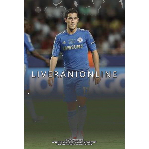 UEFA Supercup 2012 Montecarlo - 31.08.2012 Chelsea-Atletico Madrid Nella Foto:Hazard Eden /Ph.Vitez-Ag. Aldo Liverani