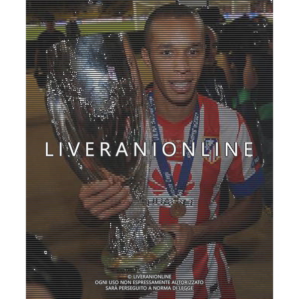 UEFA Supercup 2012 Montecarlo - 31.08.2012 Chelsea-Atletico Madrid Nella Foto:Miranda /Ph.Vitez-Ag. Aldo Liverani