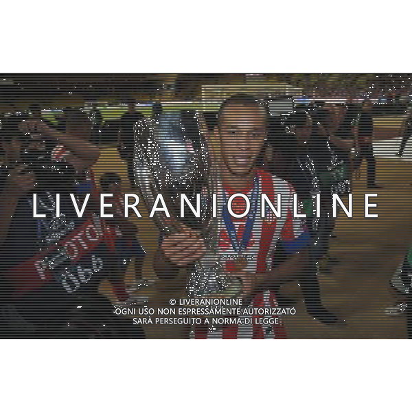 UEFA Supercup 2012 Montecarlo - 31.08.2012 Chelsea-Atletico Madrid Nella Foto:Miranda /Ph.Vitez-Ag. Aldo Liverani