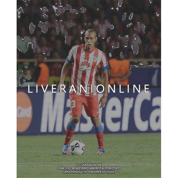 UEFA Supercup 2012 Montecarlo - 31.08.2012 Chelsea-Atletico Madrid Nella Foto:Miranda /Ph.Vitez-Ag. Aldo Liverani