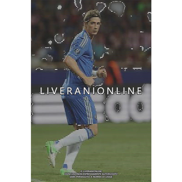 UEFA Supercup 2012 Montecarlo - 31.08.2012 Chelsea-Atletico Madrid Nella Foto:Torres Fernando /Ph.Vitez-Ag. Aldo Liverani