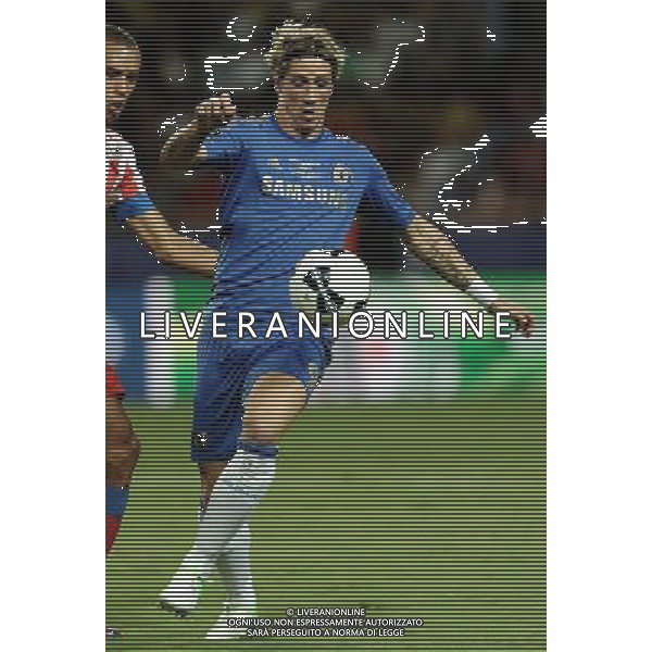 UEFA Supercup 2012 Montecarlo - 31.08.2012 Chelsea-Atletico Madrid Nella Foto:Torres Fernando /Ph.Vitez-Ag. Aldo Liverani