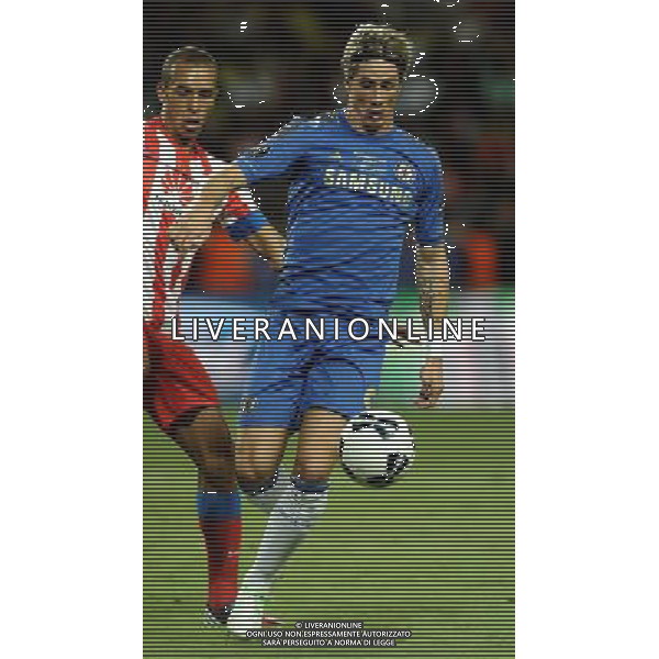 UEFA Supercup 2012 Montecarlo - 31.08.2012 Chelsea-Atletico Madrid Nella Foto:Torres Fernando /Ph.Vitez-Ag. Aldo Liverani