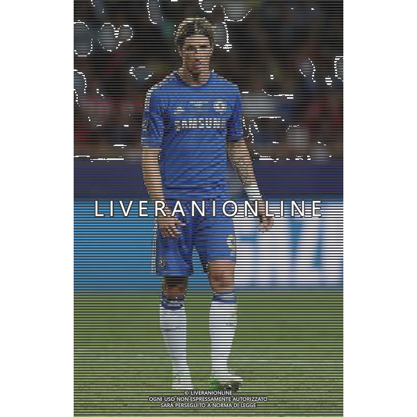 UEFA Supercup 2012 Montecarlo - 31.08.2012 Chelsea-Atletico Madrid Nella Foto:Torres Fernando /Ph.Vitez-Ag. Aldo Liverani