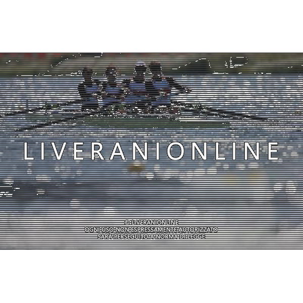 (120901) -- LONDON, Sept. 1, 2012 () -- Team Germany compete during the mixed coxed four LTAMix4+ heat at London 2012 Paralympic Games in London, Aug. 31, 2012. (/Zhang Chuanqi) AG ALDO LIVERANI S A S ONLY ITALY