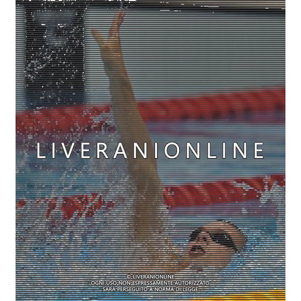 (120901) -- LONDON, Sept. 1, 2012 () -- Gold medalist Marc Evers of the Netherlands competes during the men\'s 100m backstroke S14 final at London 2012 Paralympic Games in London, Aug. 31, 2012. (/Yang Shiyao) AG ALDO LIVERANI S A S ONLY ITALY