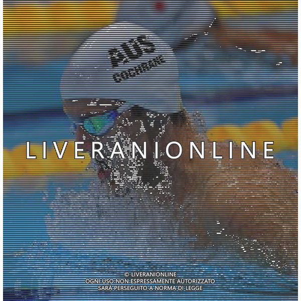 (120902) -- LONDON, Sept. 2, 2012 () -- Blake Cochrane of Australia competes in the Men\'s 100m Breaststroke - SB7 final at London 2012 Paralympic Games, in London, Britain, on Sept. 1, 2012. Cochrane won the gold medal and set a new world record of 1 minute 18.77 seconds. (/Yang Shiyao) (cc) AG ALDO LIVERANI S A S ONLY ITALY