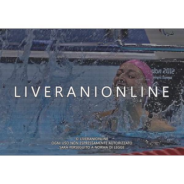 (120902) -- LONDON, Sept. 2, 2012 () -- Olesya Vladykina of Russia reacts after winning the Women\'s 100m Breaststroke - SB8 final at London 2012 Paralympic Games in London, Britain, on Sept. 1, 2012. Vladykina won the gold medal and set a new world record of 1 minute 17.17 seconds. (/ Yang Shiyao) (cc) AG ALDO LIVERANI S A S ONLY ITALY