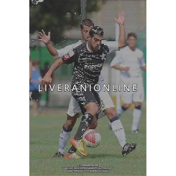 Campionato Lega PRO 2Á Divisione Girone A - 1Á Giornata Casale Monferrato (AL) 2-09-2012 Casale - Milazzo nella foto: Daniele Molino (Casale) e dietro Giovanni Campanaro (Milazzo) foto Roberto Garavaglia - ag. Aldo Liverani sas
