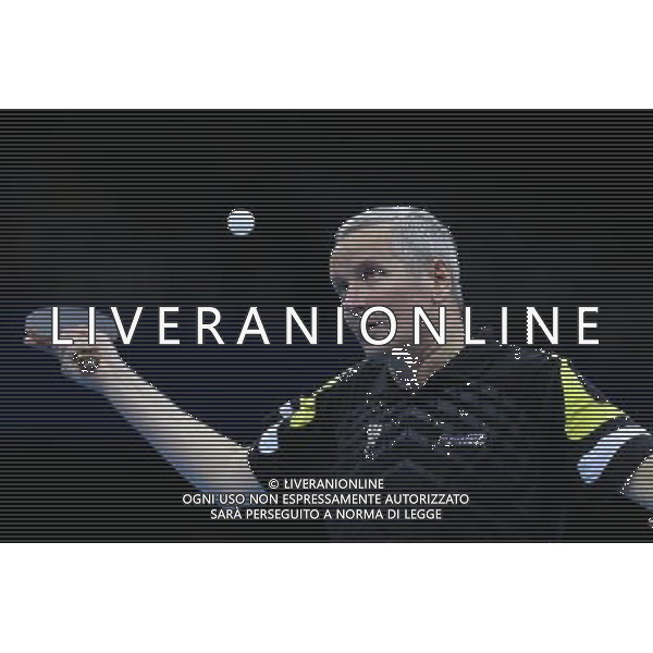 (120902) -- LONDON, Sept. 2, 2012 () -- Stanislaw Fraczyk of Austria competes during the men\'s singles class 9 final against Ma Lin of China at the London 2012 Paralympic Games in London, Britain, Sept. 2, 2012. Stanislaw Fraczyk lost 1-3. (/Bai Xuefei) (lm) PHOTOSHOT/AG ALDO LIVERANI SAS - ITALY ONLY -