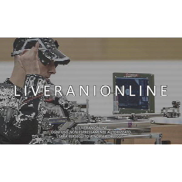 (120902) -- LONDON, Sept. 2, 2012 () -- Johnson Michael of New Zealand competes during the final of the Mixed R4-10m Air Rifle Standing-SH2 event, at London 2012 Paralympic Games, in London, Britain, on Sept. 2, 2012. (/Wang Haofei) (hcs) PHOTOSHOT/AG ALDO LIVERANI SAS - ITALY ONLY -