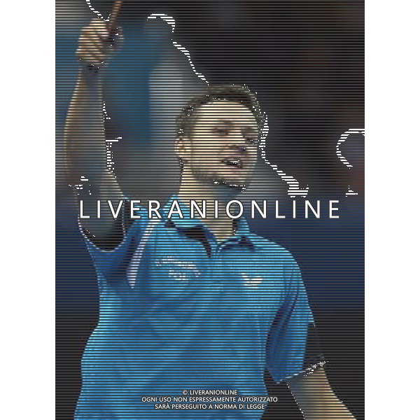 (120903) -- LONDON, Sept. 3, 2012 () -- Patryk Chojnowski of Poland celebrates after the men\'s singles class 10 final against Ge Yang of China at the London 2012 Paralympic Games in London, Britain, Sept. 2, 2012. Chojnowski won 3-0. (/Bai Xuefei) ©PHOTOSHOT/AGENZIA ALDO LIVERANI SAS - ITALY ONLY - PARALIMPIADI LONDRA 2012