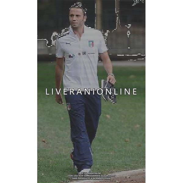 Raduno Nazionale Italiana Firenze - 03.09.2012 Allenamento Nella Foto:pazzini giampaolo /Ph.Vitez-Ag. Aldo Liverani