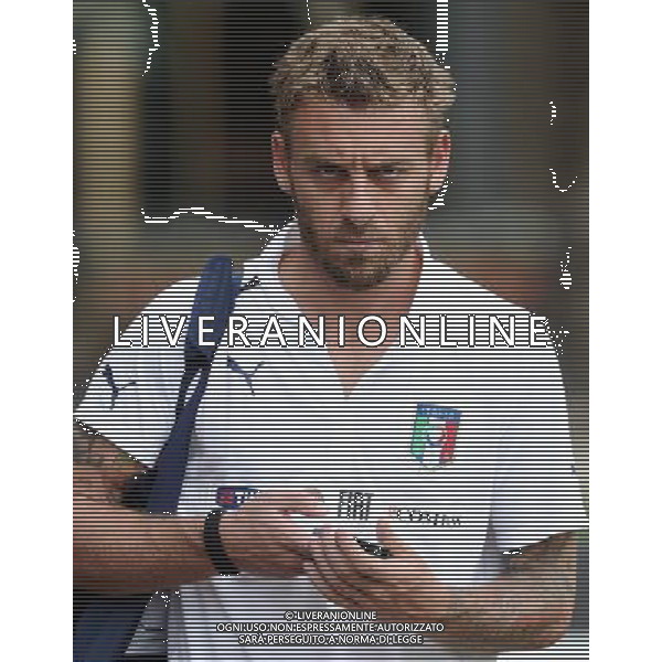 Raduno Nazionale Italiana Firenze - 03.09.2012 Allenamento Nella Foto:de rossi daniele /Ph.Vitez-Ag. Aldo Liverani