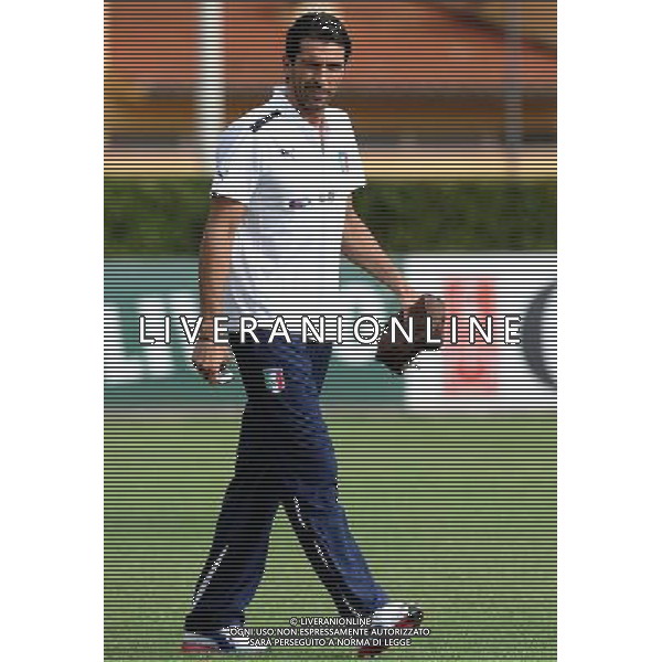 Raduno Nazionale Italiana Firenze - 03.09.2012 Allenamento Nella Foto:buffon gianluigi /Ph.Vitez-Ag. Aldo Liverani