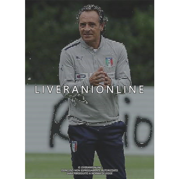 Raduno Nazionale Italiana Firenze - 03.09.2012 Allenamento Nella Foto:prandelli cesare /Ph.Vitez-Ag. Aldo Liverani
