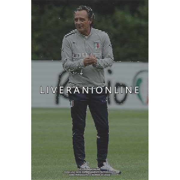 Raduno Nazionale Italiana Firenze - 03.09.2012 Allenamento Nella Foto:prandelli cesare /Ph.Vitez-Ag. Aldo Liverani