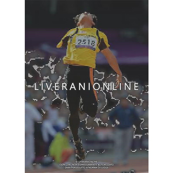 (120903) -- LONDON, Sept. 3, 2012 () -- Eryanto Bahtiar of Malaysia competes during the Men\'s Long Jump - F46 final at the London 2012 Paralympic Games in London, Britain, Sept. 3, 2012. (/Yang Lei) (cc) ©PHOTOSHOT/AGENZIA ALDO LIVERANI SAS - ITALY ONLY - PARALIMPIADI LONDRA 2012