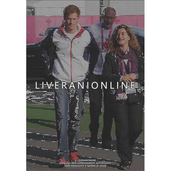 Prince Harry arrives at the Goalball event in the Copperbox at the Olympic Park this morning. PHOTOSHOT/AG ALDO LIVERANI SAS - ITALY ONLY -