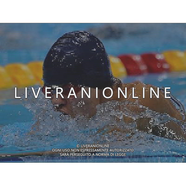 (120905) -- LONDON , Sept. 5, 2012 () -- Yevheniy Bohodayko of Ukraine competes during the men\'s 100m breaststroke SB6 final of swimming competition at the London 2012 Paralympic Games in London, Britain, on Sept. 5, 2012. Yevheniy Bohodayko won the gold and created the new world record with 1 minute and 20.17 seconds. (/Yang Shiyao) (lm) PHOTOSHOT-AG ALDO LIVERANI SAS - ITALY ONLY