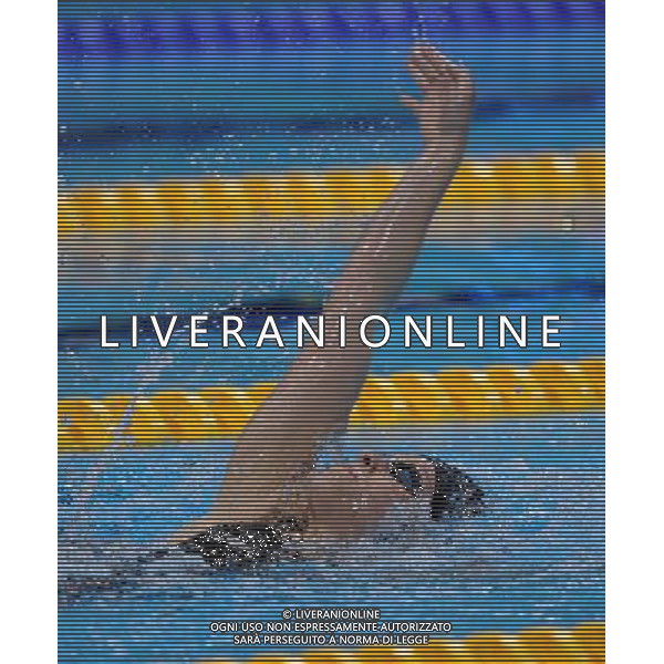(120905) -- LONDON , Sept. 5, 2012 () -- Jessica Long of the United States competes during the women\'s 200m individual medley SM8 final of swimming competition at the London 2012 Paralympic Games in London, Britain, on Sept. 5, 2012. Jessica Long won the gold with 2 minutes and 37.09 seconds. (/Yang Shiyao) (lm) PHOTOSHOT-AG ALDO LIVERANI SAS - ITALY ONLY