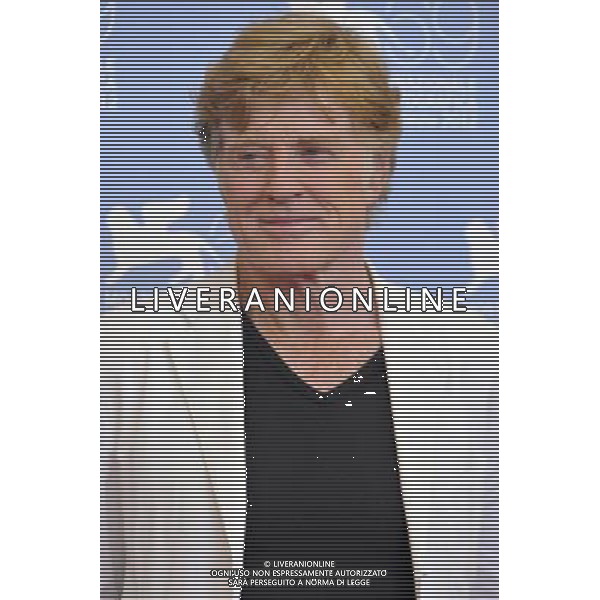 Robert Redford attends the \'The Company You Keep\' photocall during the 69th Venice International Film Festival - Sept. 6, 2012 WENECJA 69 FESTIWAL FILMOWY W WENECJI FOT. FUTURE IMAGE/NEWSPIX.PL GERMANY AND AUSTRIA OUT !!! --- Newspix.pl 69ma Mostra Internazionale del Cinema di Venezia AG ALDOLIVERANI SAS - ITALY ONLY *** Local Caption *** .