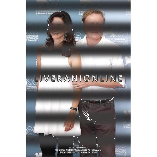 Directors Jessica Woodworth and Peter Brosens attend the \'La cinquieme saison\' photocall during the 69th Venice International Film Festival - Sept. 6, 2012 WENECJA 69 FESTIWAL FILMOWY W WENECJI FOT. FUTURE IMAGE/NEWSPIX.PL GERMANY AND AUSTRIA OUT !!! --- Newspix.pl 69ma Mostra Internazionale del Cinema di Venezia AG ALDOLIVERANI SAS - ITALY ONLY *** Local Caption *** .