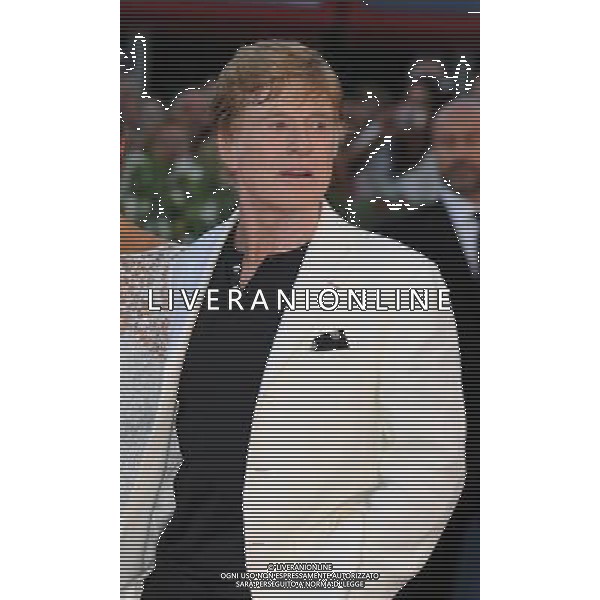 06/09/2012 VENEZIA 69 MOSTRA DEL CINEMA DI VENEZIA 2012 NELLA FOTO Robert Redford PH. /AG ALDOLIVERANI