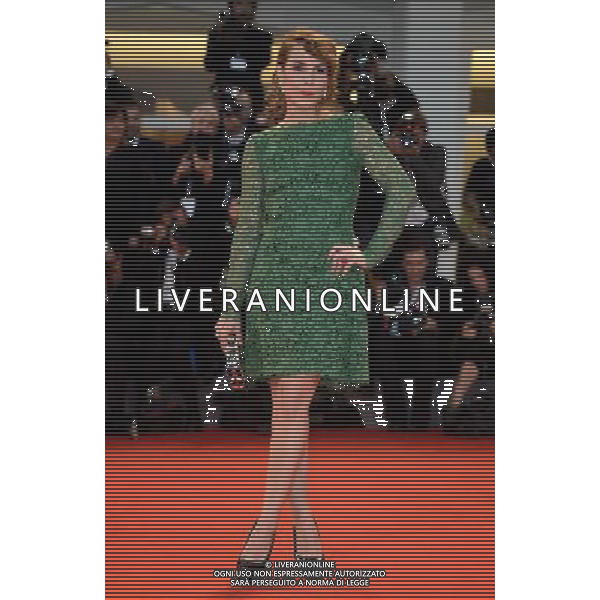 (120907) -- VENICE, Sept. 7, 2012 () -- Swedish actress Noomi Rapace poses at the red carpet for the premiere of the film \'Passion\' at the 69th Venice International Film Festival in Venice, Italy, Sept. 7, 2012. (/Wang Qingqin) photoshot/AG ALDO LIVERANI SAS - ITALY ONLY -