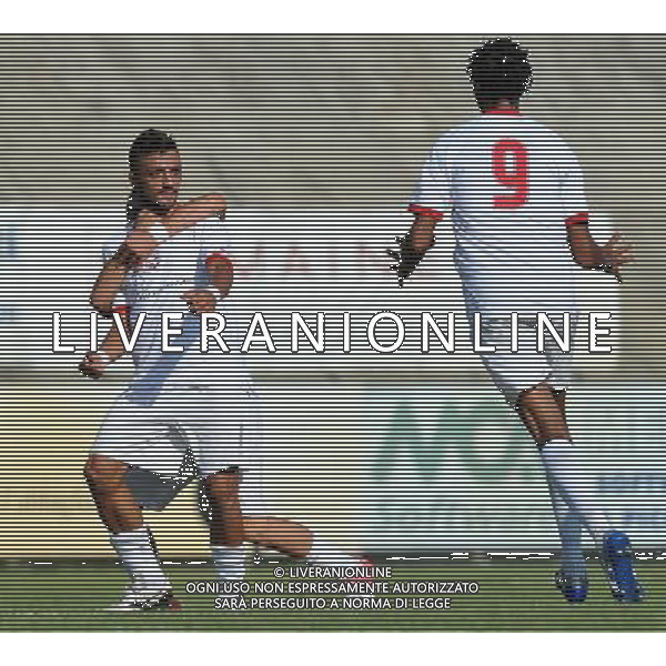 Campionato di Calcio Lega Pro Prima Divisione Girone A 2012/2013 2Â°Giornata Carpi (MO) - 09.09.2012 Carpi-Reggiana Nella Foto:concas esulta /Ph.Vitez-Ag. Aldo Liverani
