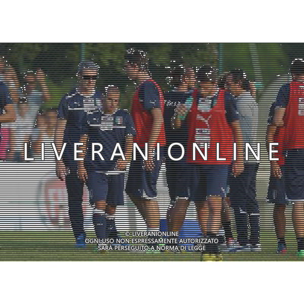 MEDOLLA (MO) 09/09/2012 - LA NAZIONALE DI CALCIO SI ALLENA A MEDOLLA UNO DEI COMUNI COLPITI DAL TERREMOTO A MAGGIO / NELLA FOTO: GIOVINCO - FOTO FRANCESCA SOLI / AGENZIA ALDO LIVERANI