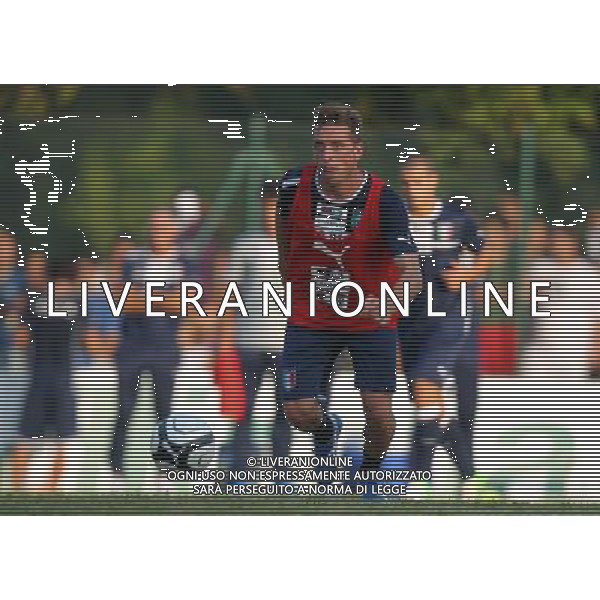 MEDOLLA (MO) 09/09/2012 - LA NAZIONALE DI CALCIO SI ALLENA A MEDOLLA UNO DEI COMUNI COLPITI DAL TERREMOTO A MAGGIO / NELLA FOTO: GIACCHERINI - FOTO FRANCESCA SOLI / AGENZIA ALDO LIVERANI